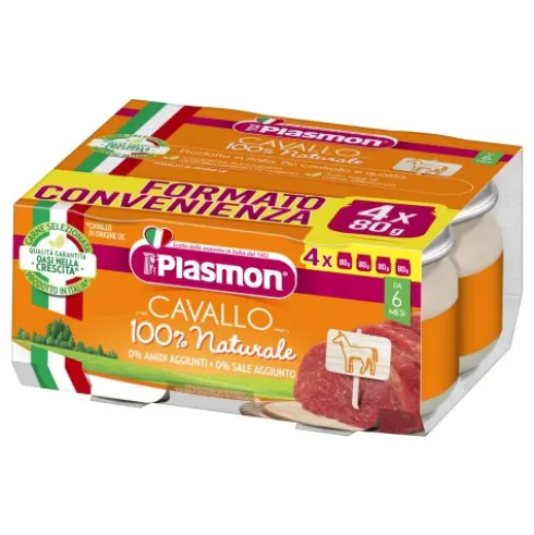Plasmon Omog Cavallo 4x80g