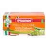 Plasmon Omogeneizzato Piselli e Zucchine per Svezzamento 2 vasetti x 80g