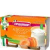 Plasmon Omogeneizzato Yogurt Albicocca Merenda per Bambini 2x120g
