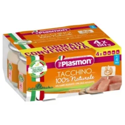 Plasmon Omog Tacchino 4x80g