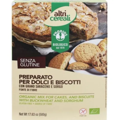 Probios Altri Cereali Preparato per Dolci Senza Glutine 500g