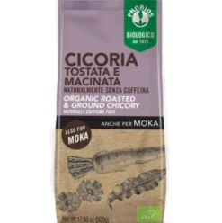 Probios Cicoria Tostata e Macinata Senza Caffeina Bevanda Calda Moka 500g