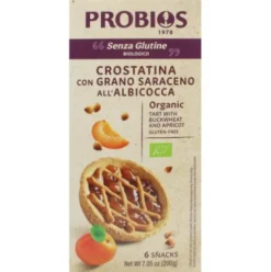 Probios Crostatina Grano Saraceno e Albicocca Senza Glutine 200g