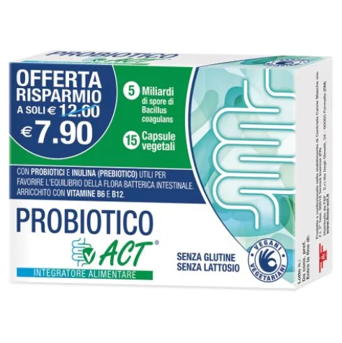 PROBIOTICO ACT 15 Cps