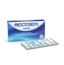 Proctosedyl Supposte - Per il trattamento sintomatico delle emorroidi - 6 Supposte