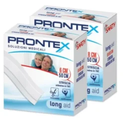 Prontex Long Aid Cerotto in Strisce per Protezione Ferite 50x8cm