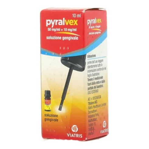 Pyralvex Flacone 10ml 0,5%+0,1%