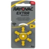Rayovac Batterie Zinco Aria Modello 10 per Apparecchi Acustici - 6 pezzi