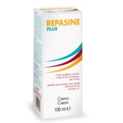 Repasine Plus - Crema emolliente e lenitiva per arrossamenti ed irritazioni della pelle - 100 ml