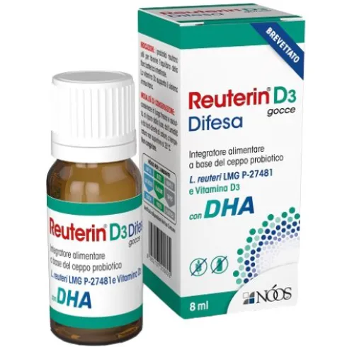 REUTERIN D3 Difesa DHA Gtt 8ml