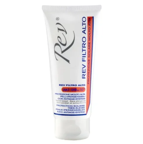 Rev Crema Solare Viso SPF50 Alta Protezione Anti-Age 100ml