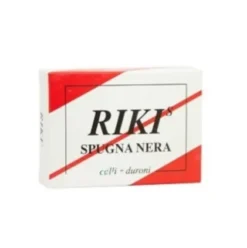 Riki's Spugna Nera con Zolfo Esfoliante per Calli e Duroni