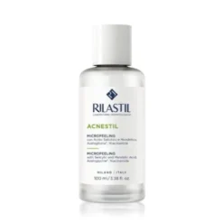 Rilastil Acnestil Micropeeling - Lozione esfoliante delicata per pelle a tendenza acneica di adulti e adolescenti - 100 ml