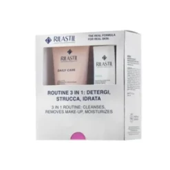 Rilastil Cofanetto di Natale 2023 3in1 - Daily care olio latte 200 ml + Aqua maschera idratante 30 ml