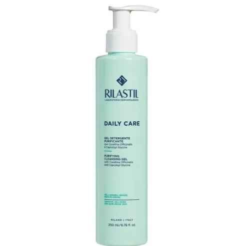 Rilastil Daily Care Gel Detergente Viso Pelli Sensibili Grasse Miste 200ml