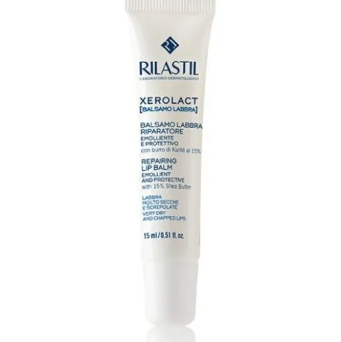 Rilastil Xerolact Balsamo Labbra Riparatore Nutriente Labbra Secche 15ml