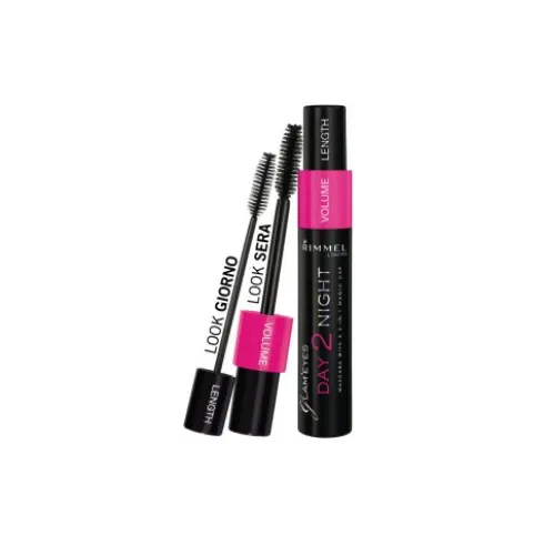 Rimmel Day 2 Night Mascara Volume e Lunghezza Nero 9,5ml