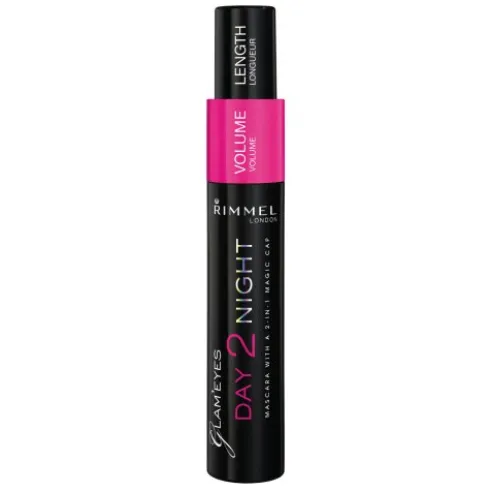 Rimmel Day 2 Night Mascara Volume e Lunghezza Nero 9,5ml