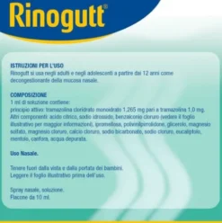 Rinogutt Spray Nasale con Eucaliptolo 10 ml