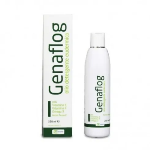 Rne Biofarma Genaflog Olio Detergente per Pelli Irritate 250ml