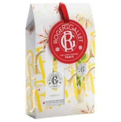 Roger & Gallet Cofanetto di Natale 2023 Cedrat - Acqua Profumata 30 ml + Crema mani 30 ml