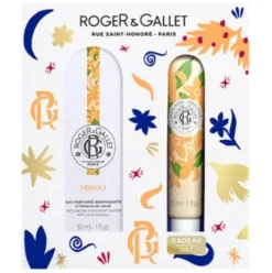 Roger & Gallet Cofanetto di Natale 2024 Neroli - Acqua profumata 30 ml + Crema mani 30 ml