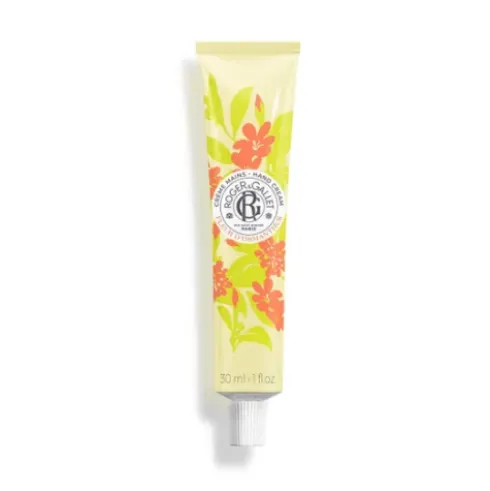 Roger & Gallet Fleur D'Osmanthus Crema Mani - Crema mani energizzante al profumo di fiori d'osmanto - 30 ml