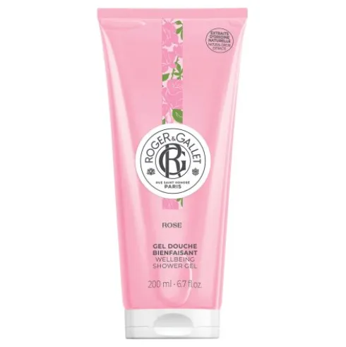 Roger & Gallet Gel Douche Rose - Gel doccia al profumo di Rosa - 200 ml