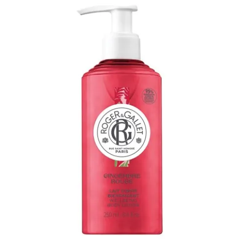 Roger & Gallet Lait Corps Gingembre Rouge - Latte corpo dalla fragranza floreale fruttata - 250 ml