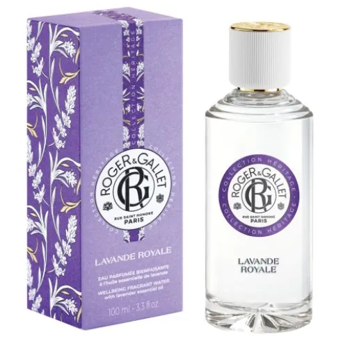 Roger & Gallet Lavande Royale Eau Parfumee - Acqua profumata rilassante - Heritage collection - 100 ml