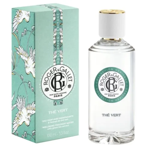Roger & Gallet Thè Vert Eau Parfumee - Acqua profumata rilassante - Heritage collection - 100 ml