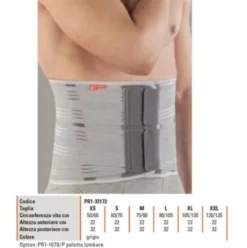 Ro+Ten Busto Ortopedico Alto Lumboskill 72 L Supporto Lombare