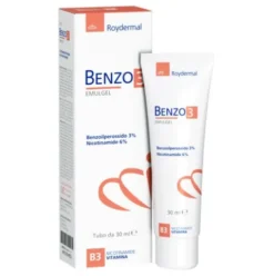 Roydermal Benzo 3 Emulgel Dispositivo Medico Antiacne Pelli Grasse 30ml