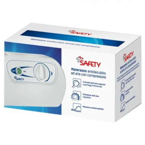 Safety Materasso Antidecubito ad Aria con Compressore 190x80x10 cm