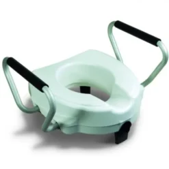 Safety Rialzo WC con Maniglie Universale Per Agevolare Seduta