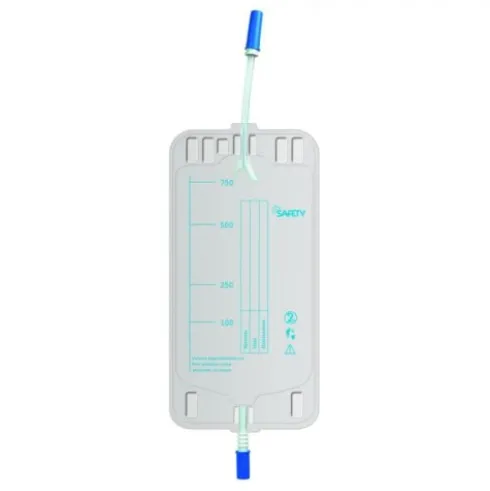 Safety Sacca di Drenaggio Gamba per Incontinenza 750ml, 10 Pezzi