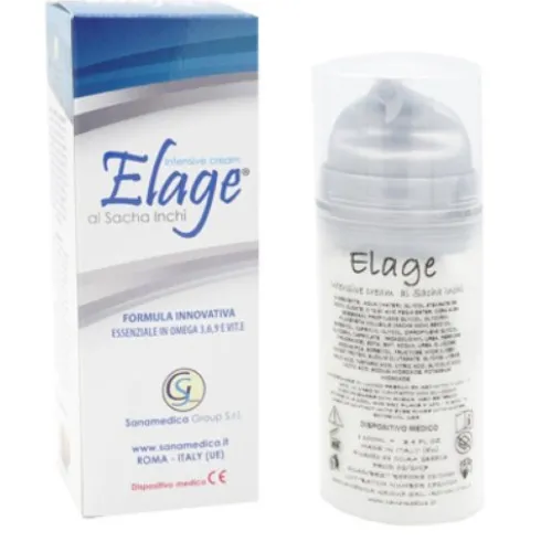 Sanamedica Elage Crema Intensiva al Sacha Inchi per Pelle Secca 100ml