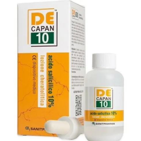 Sanitpharma Decapan 10 Lozione Cheratolitica con Acido Salicilico 80ml