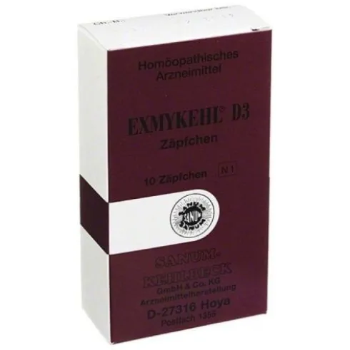 Sanum-Kehlbeck Exmykehl Supposte Omeopatiche per Micosi 10 Supposte