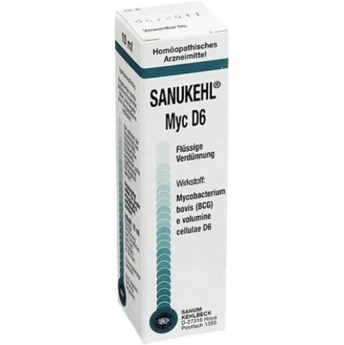 Sanum-Kehlbeck Sanukehl Myc D6 Gocce Orali Rimedio Omeopatico 10ml