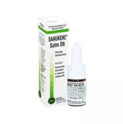 Sanum-Kehlbeck Sanukehl Salm D6 Gocce Omeopatiche per il Tratto Gastrointestinale 10ml
