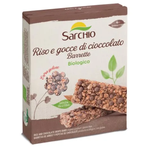 SARCHIO Snack Riso/Ciocc.80g