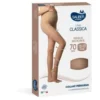 Sauber Collant Premaman 70 Denari Microrete Neutro Beige Dispositivo Medico