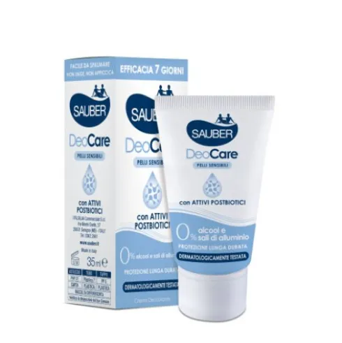 Sauber DeoCare Crema Deodorante Delicata 35 ml
