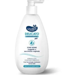 Sauber Detergente Intimo Delicato - Per l'igiene intima in caso di secchezza vaginale - 500 ml
