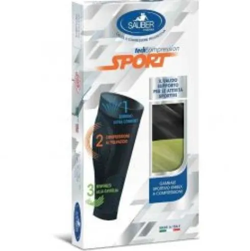 Sauber Gambale Sport Unisex Nero/Giallo Fluò XL