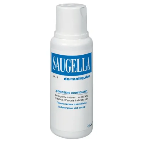 Saugella Dermoliquido Detergente Intimo pH 3,5 250 ml