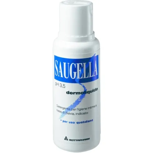 Saugella Dermoliquido Detergente Intimo pH 3,5 250 ml