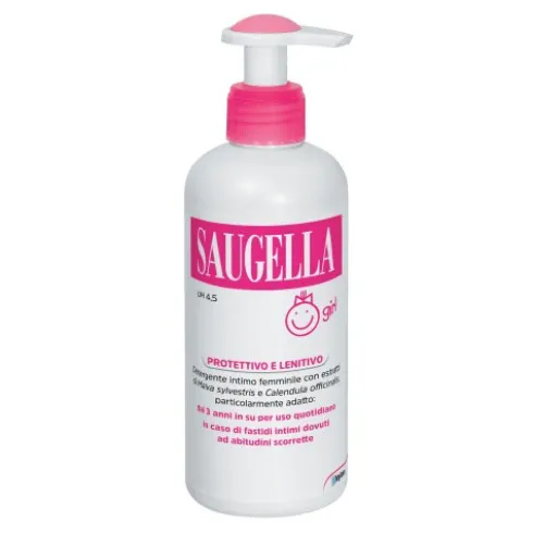 Saugella Girl Detergente Intimo pH Neutro 200 ml