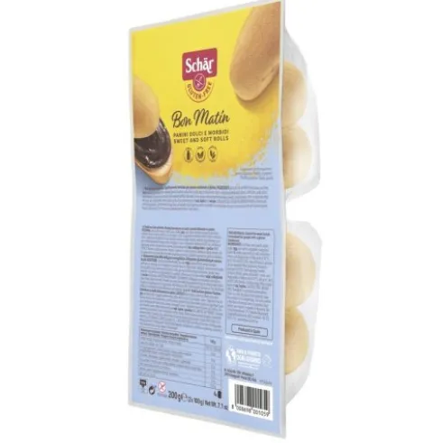 Schar Bon Matin Panini Dolci Senza Glutine e Lattosio 200 g